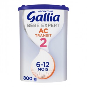 Gallia bébé expert AC transit 2 6-12 mois 800g