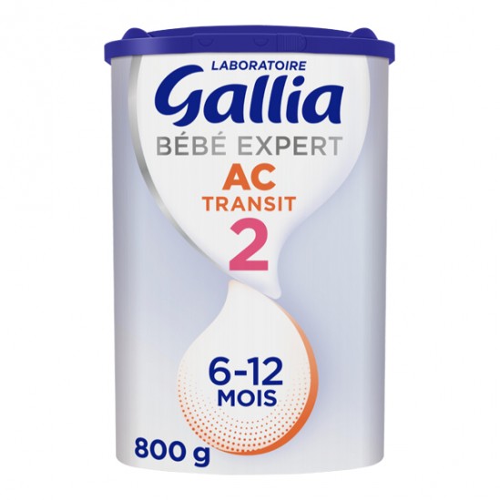 Gallia bébé expert AC transit 2 6-12 mois 800g