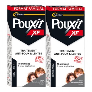 Cooper pouxit xf anti-poux & lentes lot de 2x250ml