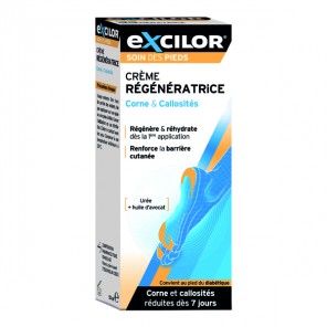 Cooper excilor soin des pieds crème régénératrice 50ml