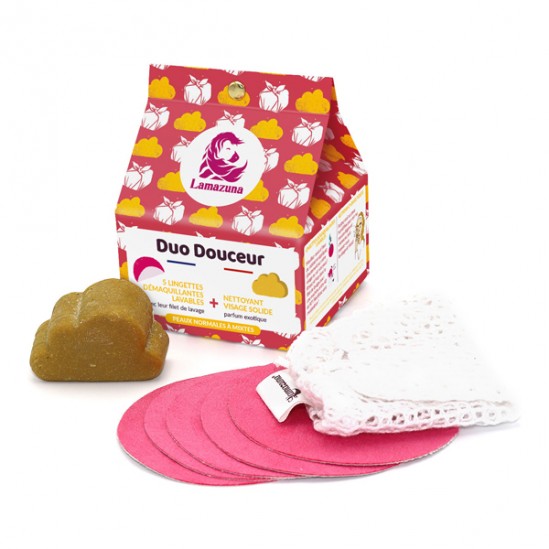 Lamazuna coffrets cadeaux zéro déchet duo douceur