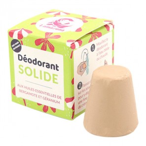 Lamazuna déodorant solide bergamote et géranium 30g