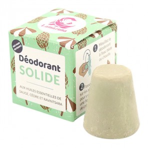 Lamazuna déodorant solide bergamote et géranium 30g