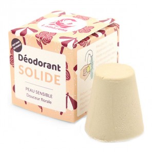 Lamazuna déodorant solide peau sensible douceur floral 30g