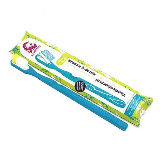 Lamazuna brosse à dents rechargeable médium bleu