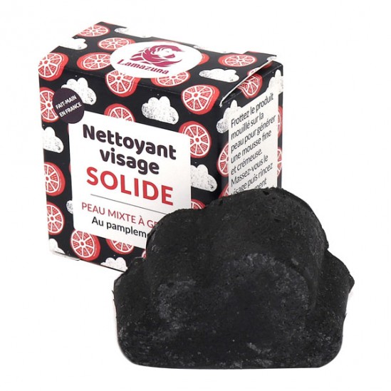Lamazuna savon nettoyant visage pamplemousse 25g