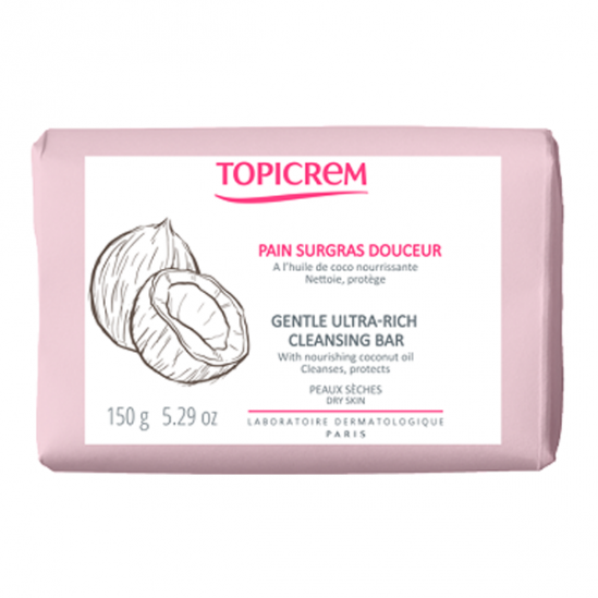 Topicrem pain surgras douceur coco 150g