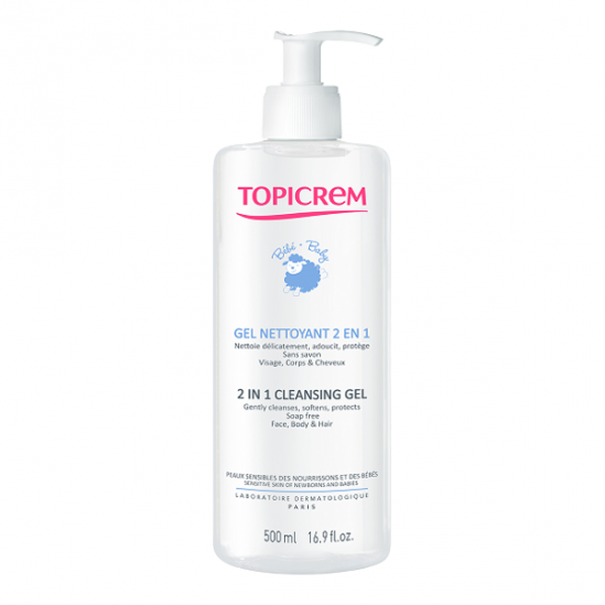 Topicrem DA gel nettoyant surgras 500ml