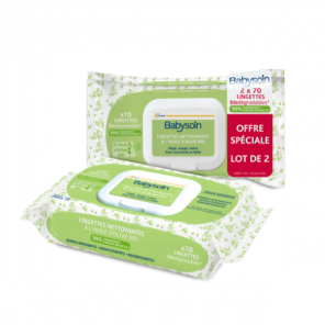 Babysoin lingettes x70 lot de 2