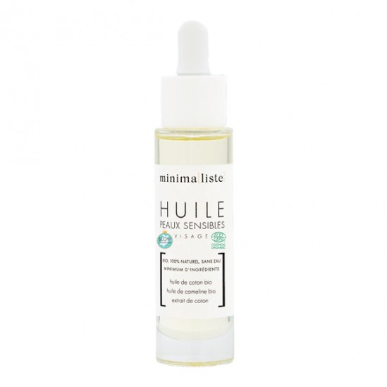 Minima[liste] huile visage peaux sensibles 30ml