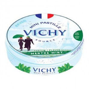 Pastille vichy mini pastille parfum menthe sans sucre 40g