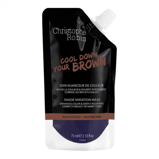 Christophe Robin soin nuanceur de couleur pocket brun froid 75ml