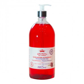 Freesens savon liquide de Marseille fleurs de provence 1L