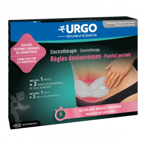 Urgo patch d'électrothérapie règles douloureuses rechargeable