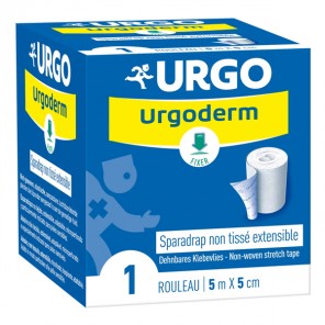 Urgo urgoderm sparadrap non tissé extensible 5m x 5cm