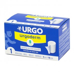 Urgo urgoderm sparadrap non tissé extensible 5m x 10cm