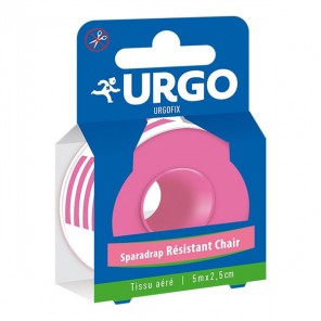 Urgo urgosyval sparadraps résistant blanc 5m x 2,5cm
