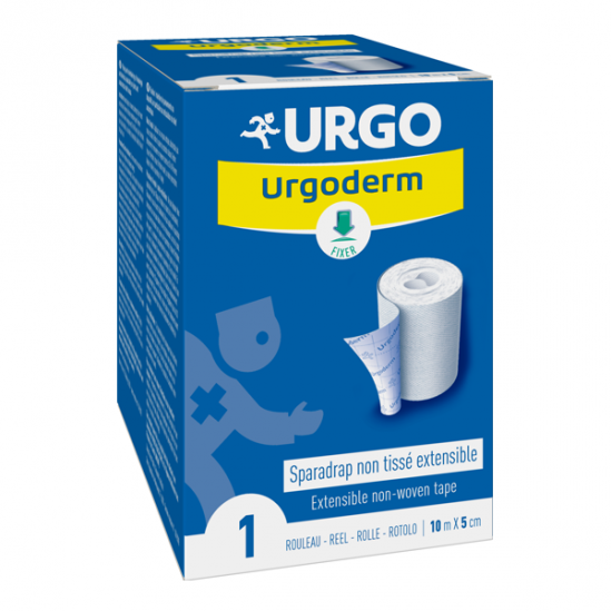 Urgoderm Sparadrap non tissé extensible 5cmx10m