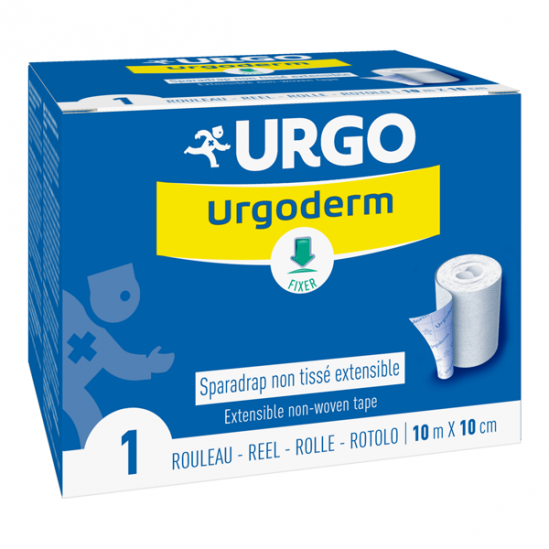 Urgoderm Sparadrap non tissé extensible 10cmx10m