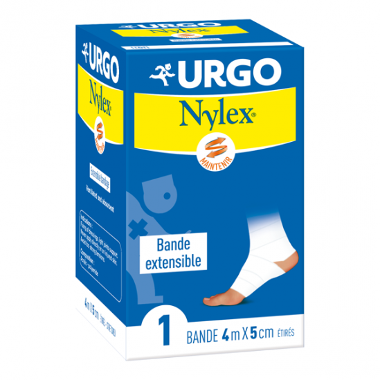 Nylex bande extensible blanche 5 cm x 4 m