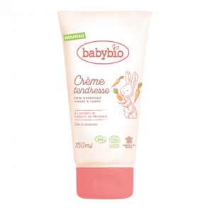 Babybio crème tendresse hydratante visage & corps 150ml