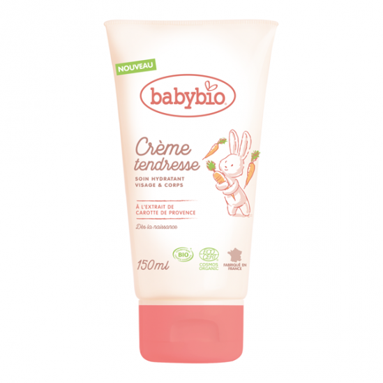 Babybio crème tendresse hydratante visage & corps 150ml