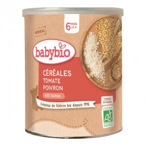 Babybio -Céréales tomate poivron dès 6 mois