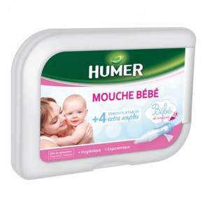 Humer mouche bébé + 4 embouts jetables