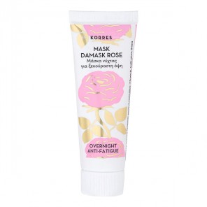 Korres masque de nuit réparateur anti-fatigue rose de damas 18ml