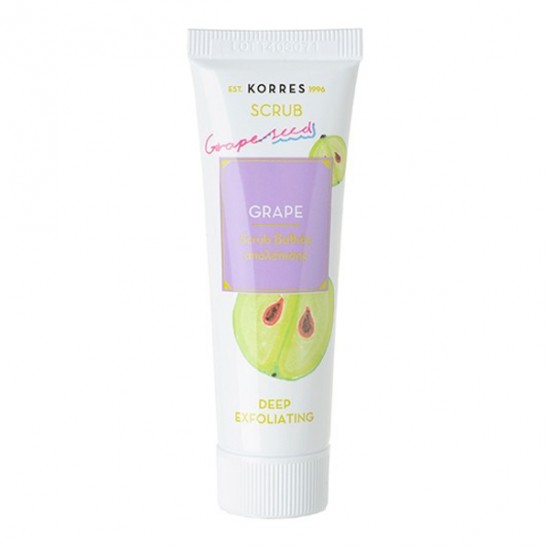 Korres gel gommage exfoliant raisin 18ml