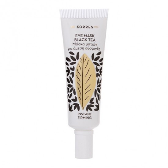 korres masque yeux anti-ride & fermeté thé noir 8ml