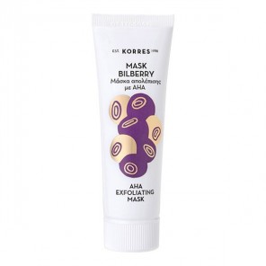 korres AHA myrtille masque peeling enzymatique 18ml
