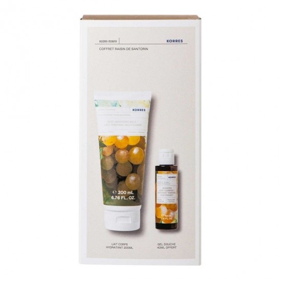 Korres coffret corps raisin de Santorin