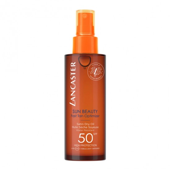 Lancaster sun beauty huile sèche soyeuse spf50 150ml