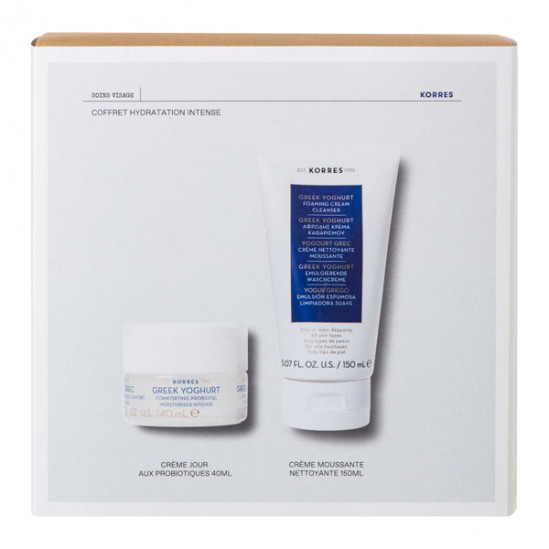 Korres Coffret Noël 2021 Visage Hydratation Intense aux Probiotiques