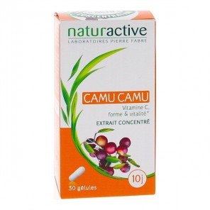 Naturactive camu camu complément alimentaire boite 30 gélules