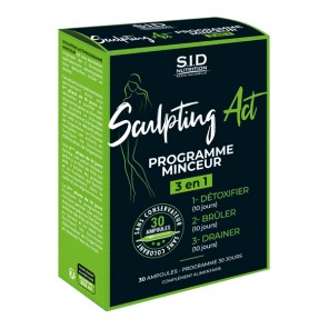 Sidn sculpting act programme minceur 3 en 1 30 ampoules