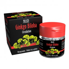 Sidn ginkgo biloba circulation 30 gélules