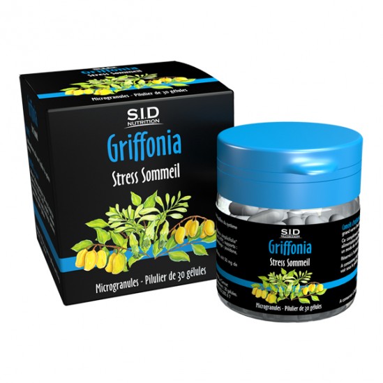 Sidn griffonia stress sommeil 30 gélules