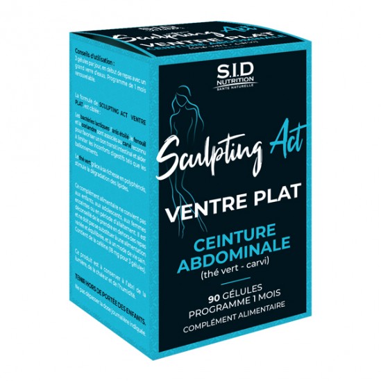 Sidn sculpting act ventre plat ceinture abdominale 90 gélules