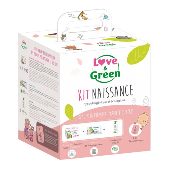 Love & green kit naissance hypoallergénique