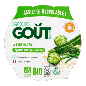 Dodie good gout bébé le petit plat vert 220g