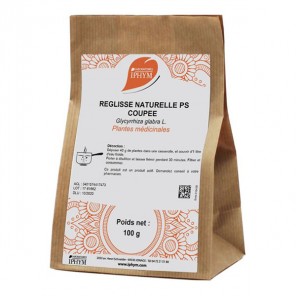 Iphym réglisse naturelle ps coupée 100g