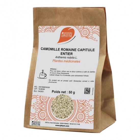Iphym camomille romaine capitule entier 50g