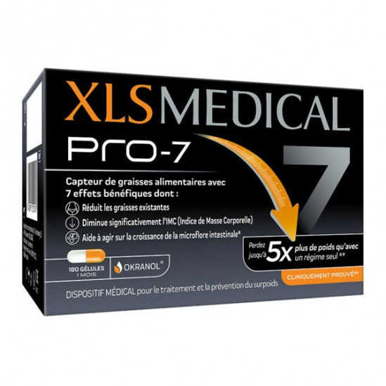 Xls medical pro-7 180 gélules