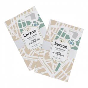Kerzon pochettes parfumées jardin du Luxembourg lot de 2x2g