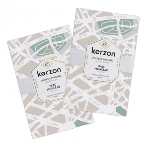 Kerzon pochettes parfumées parc monceau lot de 2x2g