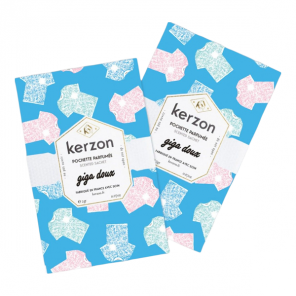 Kerzon pochettes parfumées giga doux lot de 2x2g