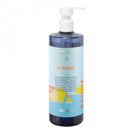 Kerzon savon fou naturel feuilles d'eucalyptus 500ml