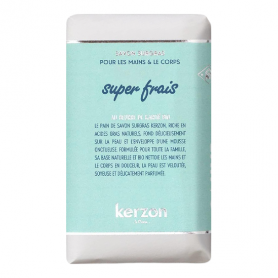 Kerzon savon solide surgras super frais 100g